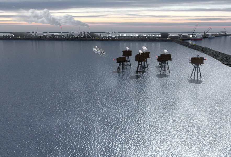 MAX Architects project Redsands Island