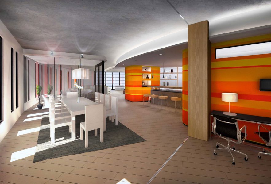 MAX Architects project Ramzi Towers Dining